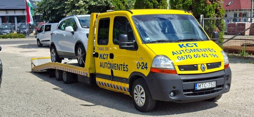 Gyors segítség úton – KCT autómentés akcióban.