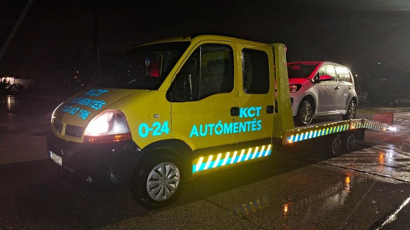 KCt autómentés egy esős napon.
